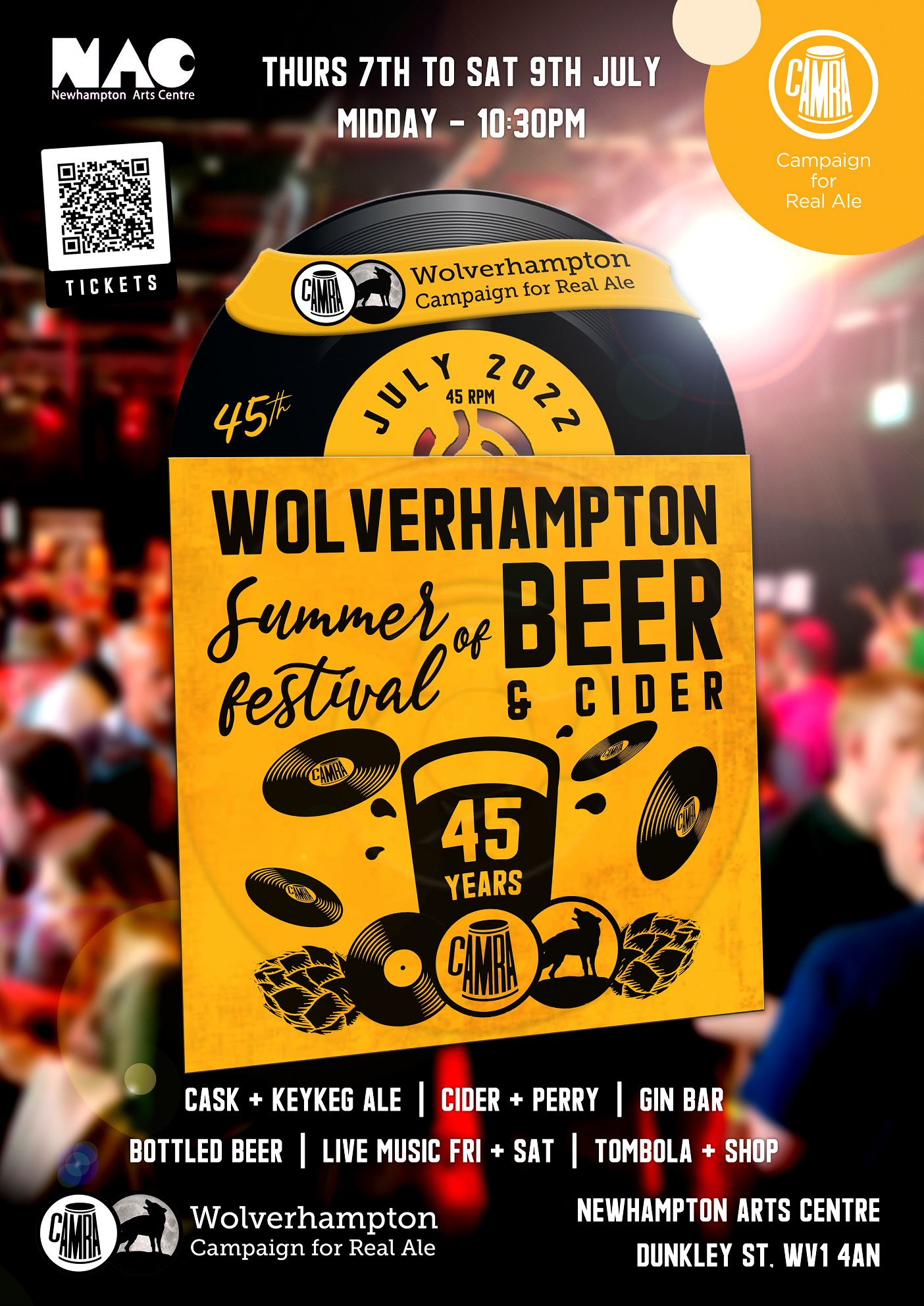 Read more about the article 45th Wolverhampton Beer & Cider Festival