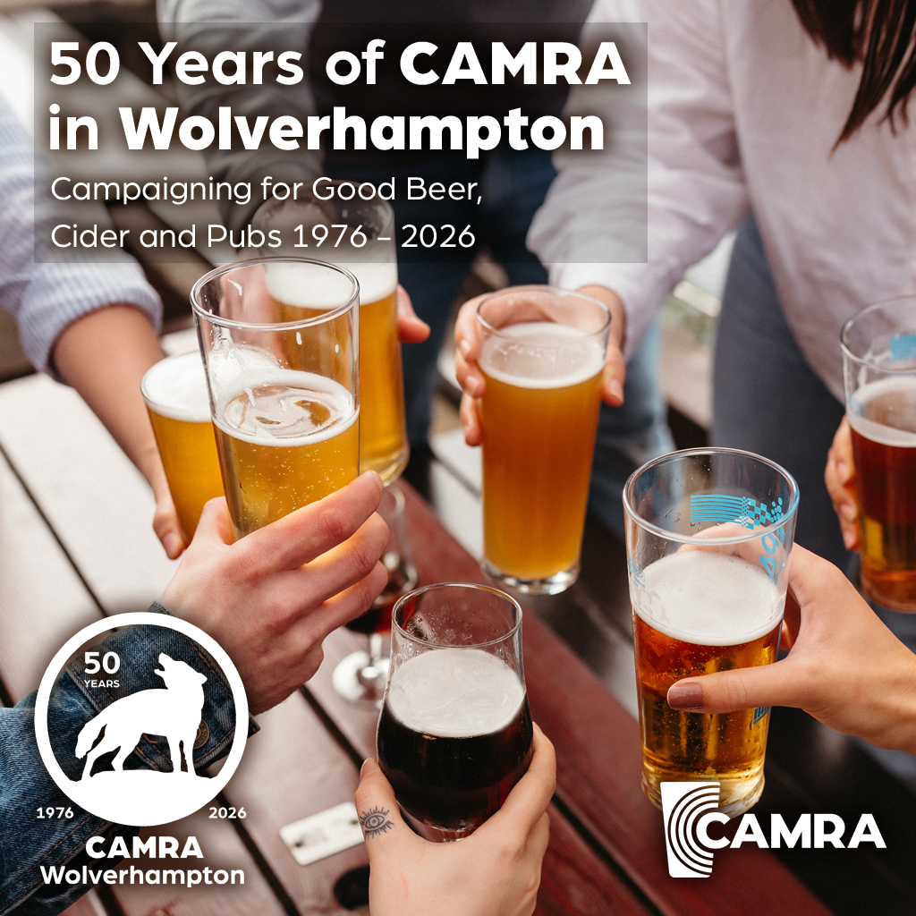 Read more about the article 2026: A New Year, a Tough Year – and Our 50th as Wolverhampton CAMRA